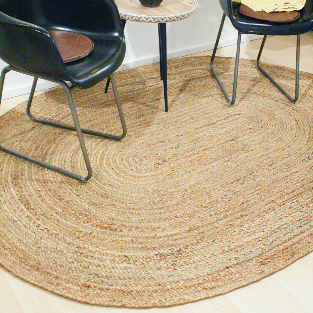 Flätan jute  80 cm ,160 x 230 oval - 9