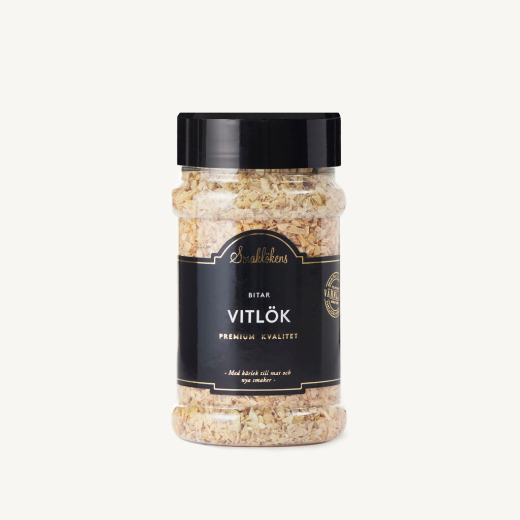 Smaklökens Vitlök bitar 180g