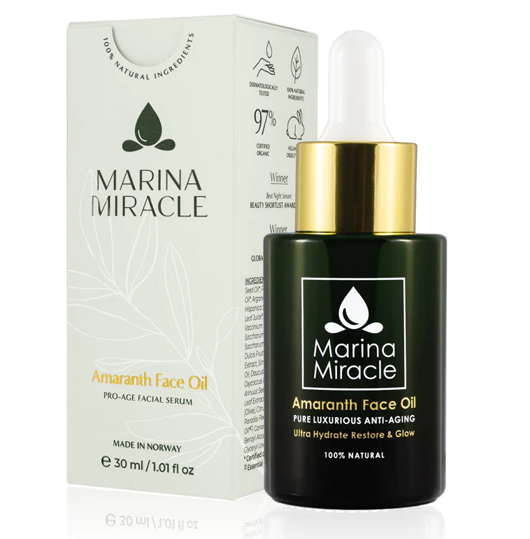Ansiktsolja - Amaranth Face Oil - 30 ml Marina Miracle