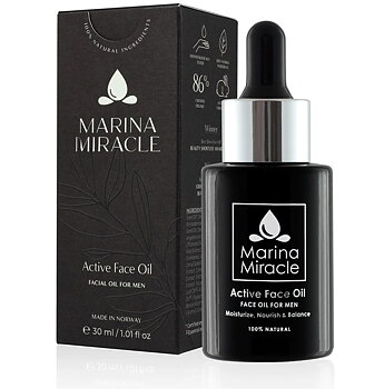 Ansiktsolja för män - Active Face Oil - 30 ml Marina Miracle