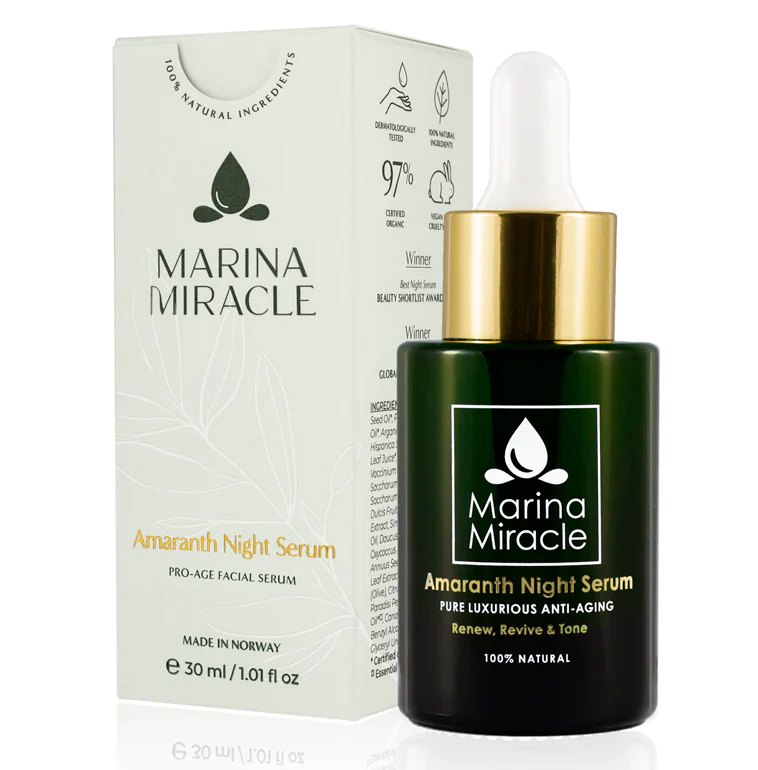 Nattserum - Amaranth Night Serum - 30 ml Marina Miracle