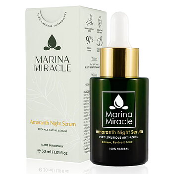 Nattserum - Amaranth Night Serum - 30 ml Marina Miracle