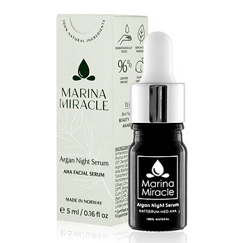 Nattserum - Argan Night Serum - 5 ml Marina Miracle