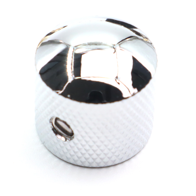 Metal Potentiometer Dome Knob (Set screw) - 4