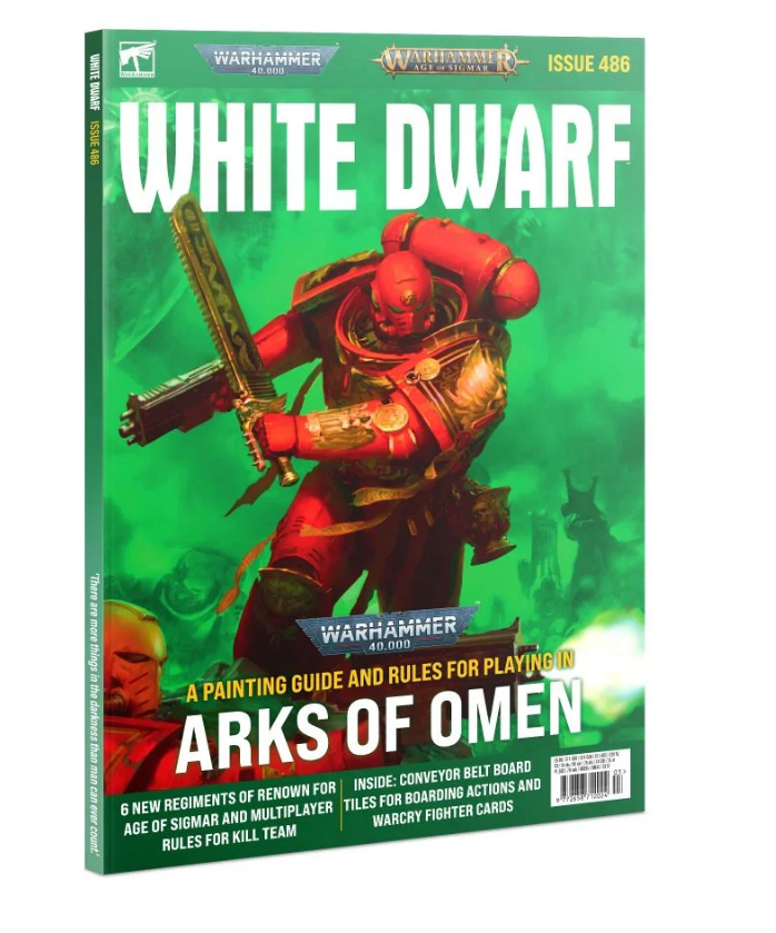 Warhammer White Dwarf 486 Robbis Hobby Shop
