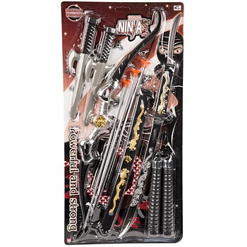 Ninjaset Deluxe 9 delar