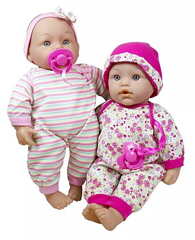 Little Me Docka Sara med Napp, 38 cm