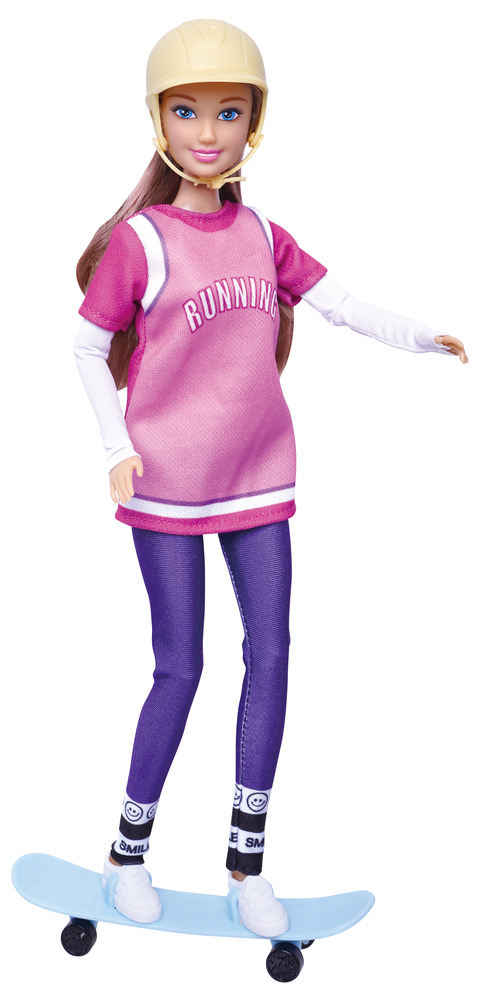 Anlily Docka med Snowboard - 3