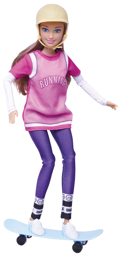 Anlily Docka med Snowboard - 2