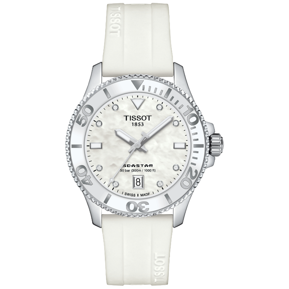 T120.210.17.116.00 Tissot Seastar 1000 36 pärlemor