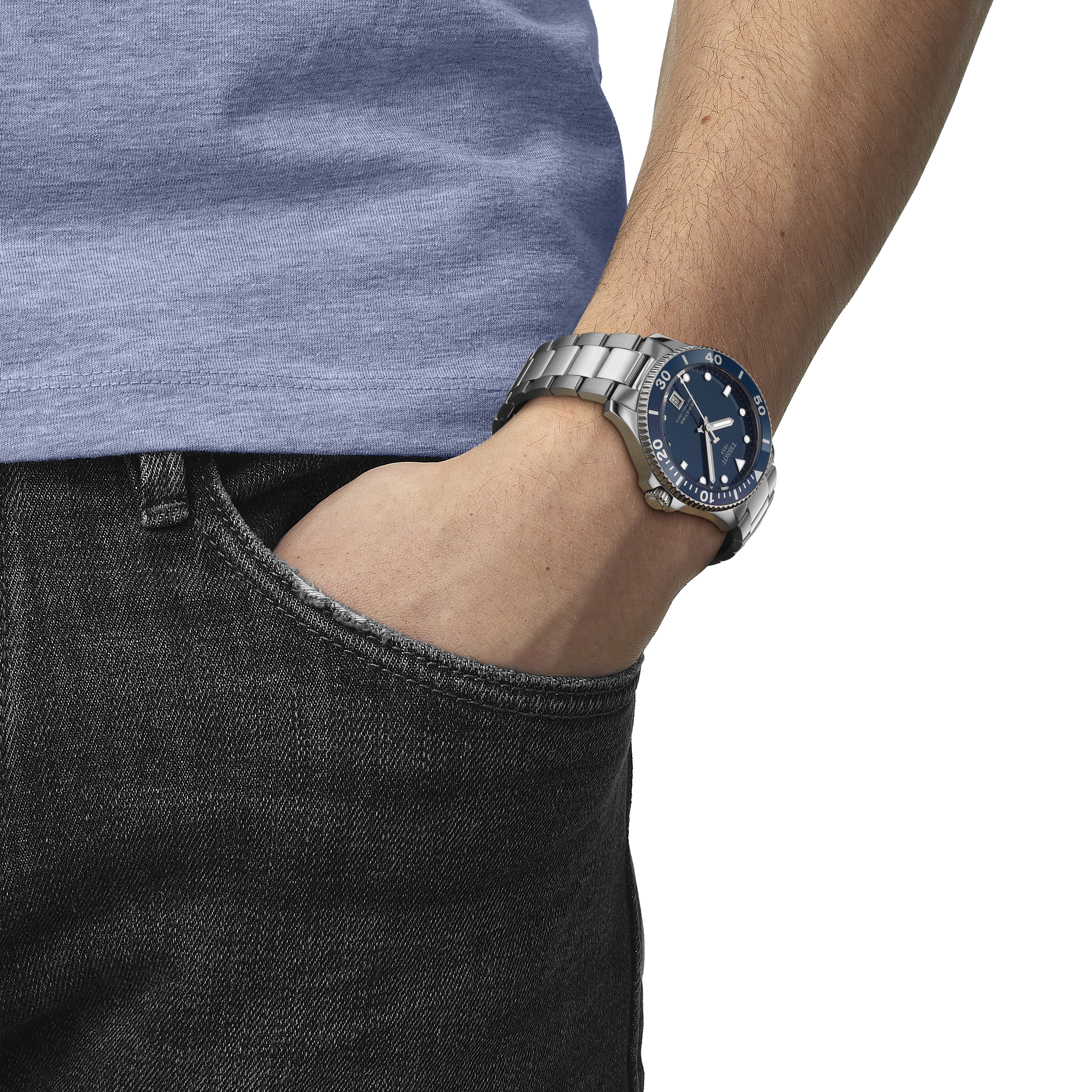 T120.410.11.041.00 Tissot Seastar 1000 40 blå