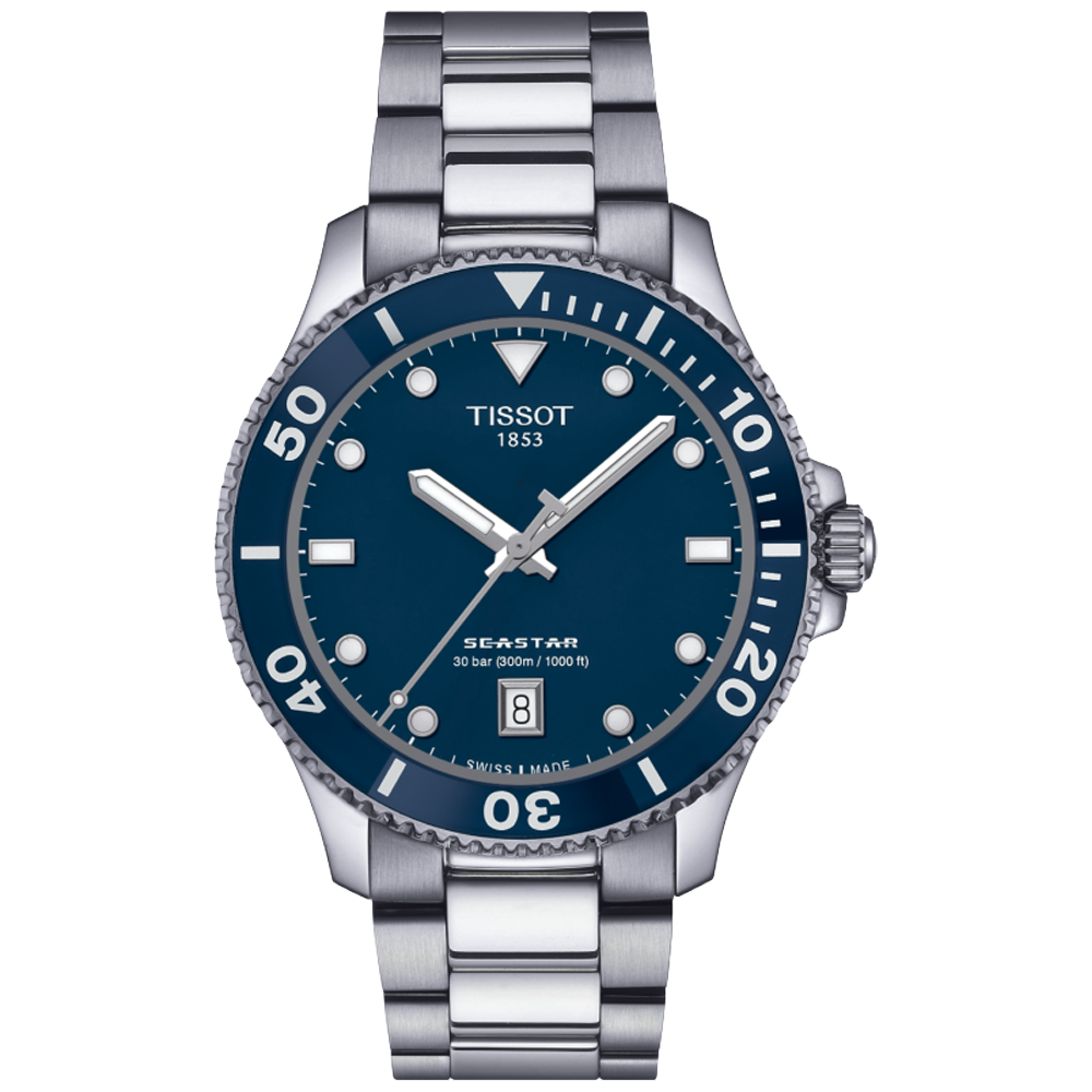 T120.410.11.041.00 Tissot Seastar 1000 40 blå