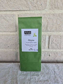 Förpackat grönt te, Mojito, 100g