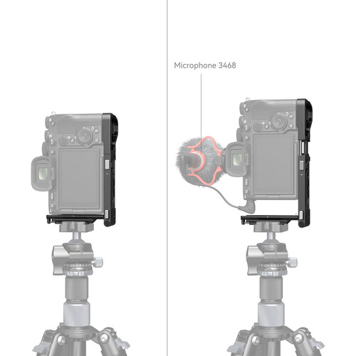 SmallRig Foldable L-Shape Mount Plate for Sony Alpha 7R V / Alpha 7 IV / Alpha 7S III 3984 - 6