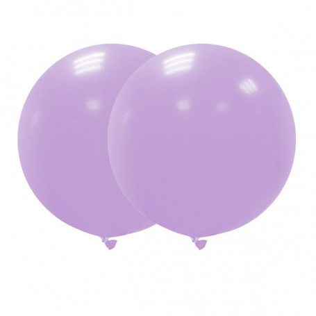 JÄTTEBALLONGER 90 CM LILA - 2P