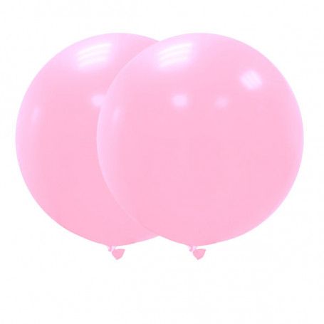 JÄTTEBALLONGER 90 CM ROSA - 2P