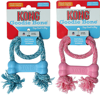 KONG Puppy - Goodie Bone med Rep XS