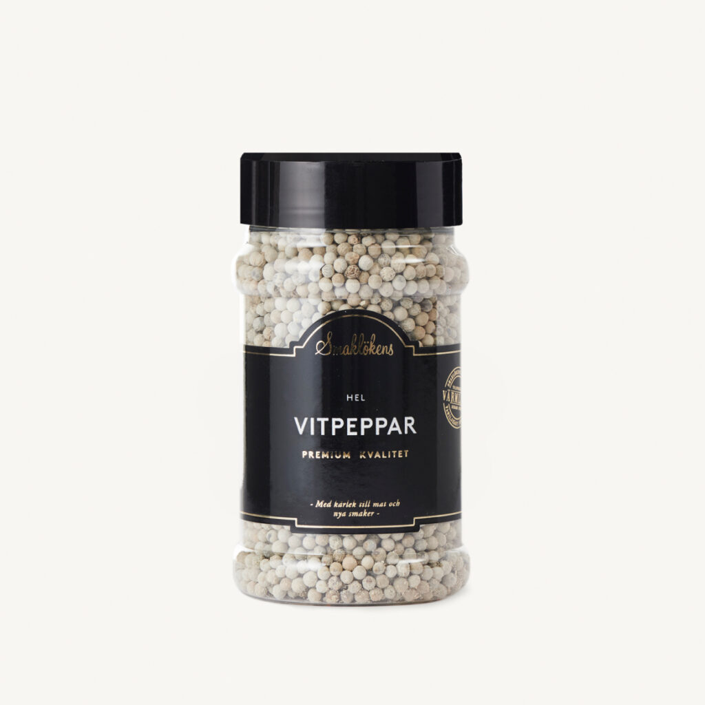 Vitpeppar Hel 210g