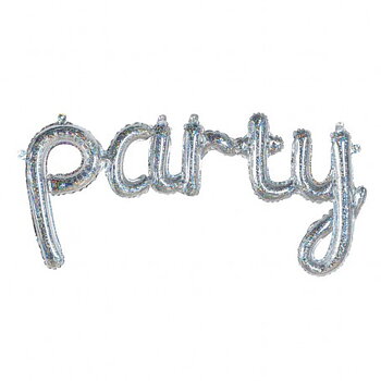 GLITTRIG FOLIEBALLONG - "PARTY"