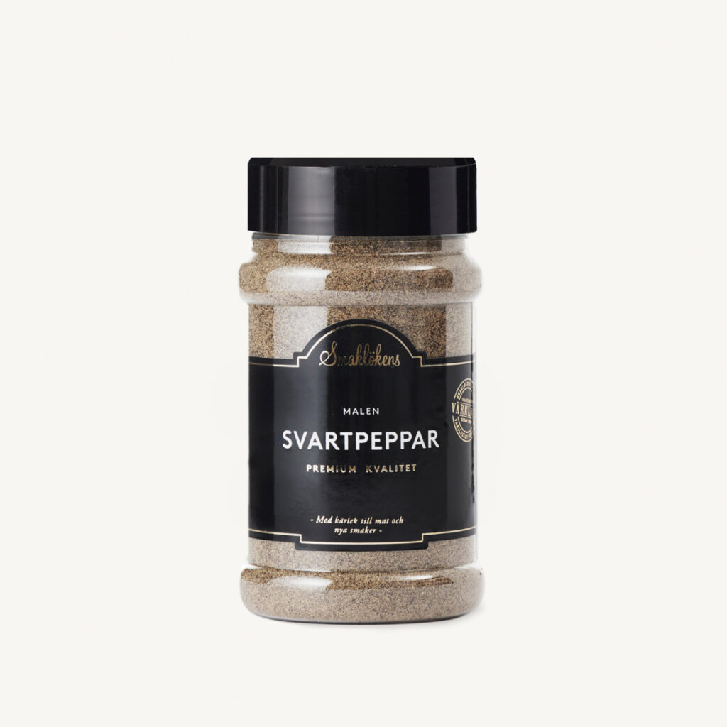 Smaklökens Svartpeppar Malen 150g