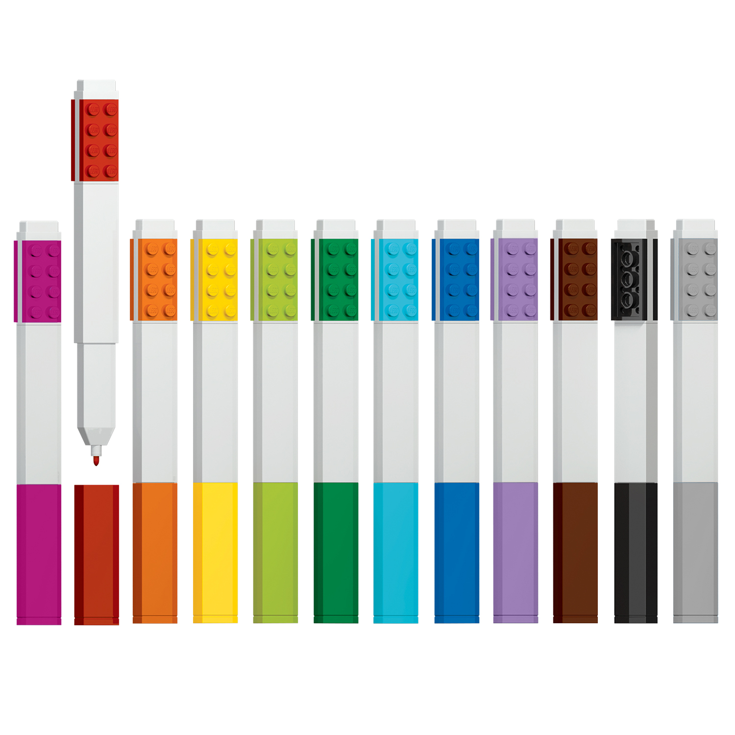 LEGO Stationary Pennor 12-Pack - 2