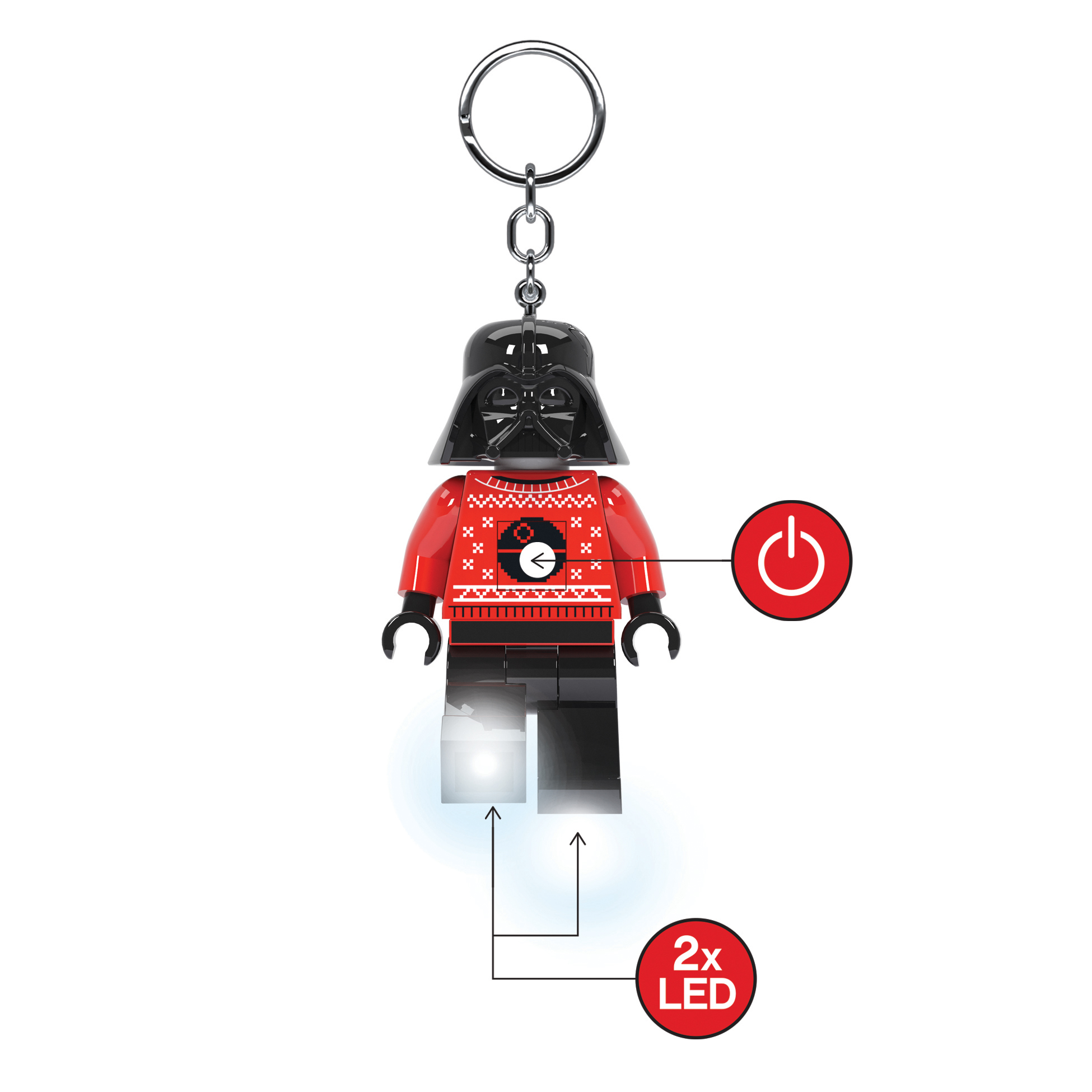 LEGO Nyckelring med Lampa, D.V Ugly Sweate - 2