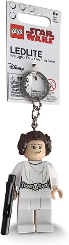 LEGO Star Wars Nyckelring med Lampa, Prinsess Leia med Blaster