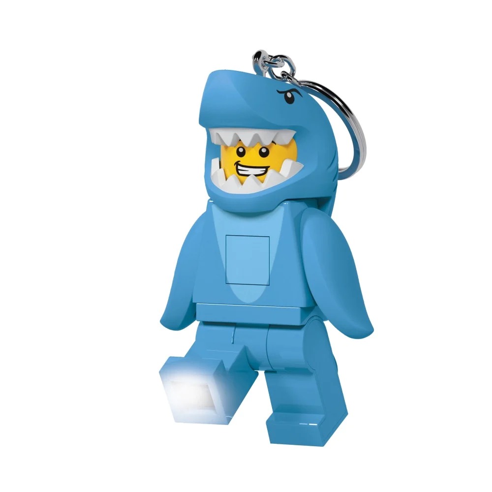 LEGO Iconic Nyckelring med Lampa, Shark Suit Guy - 2