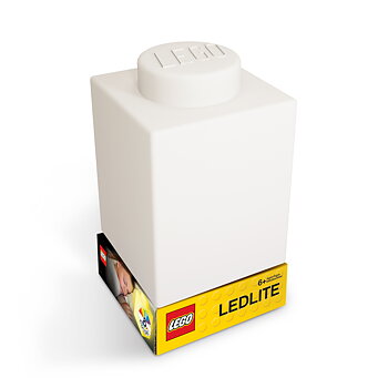 LEGO Iconic Nattlampa Legokloss, Vit