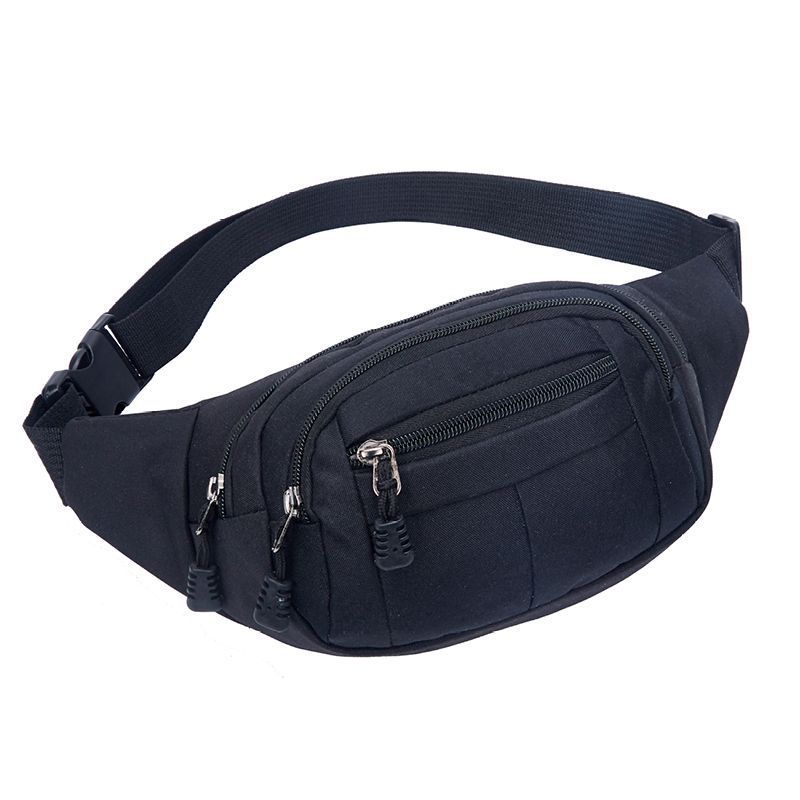 Waist Bag Large - 4 Compartments Canvas