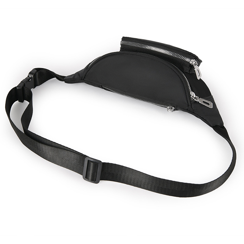 Midjeväska Nylon - 2 Fack + Ytterfack - 8