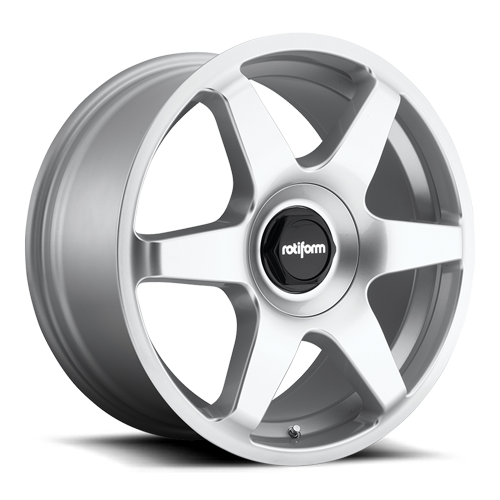 19" Rotiform Six silver 5/112
