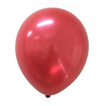 RÖDA METALLIC-BALLONGER - 20 STYCKEN