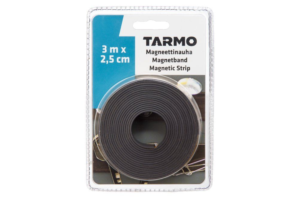 Magnetband, självhäftande 3 m x 2,5 cm