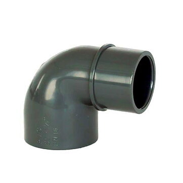 PVC Limkoppling 90° ø50mm, 40/50 mm