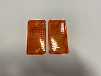 Blinkersglas (2st) orange Ford Escort Mk1/Capri Mk1 RS (REPRO)