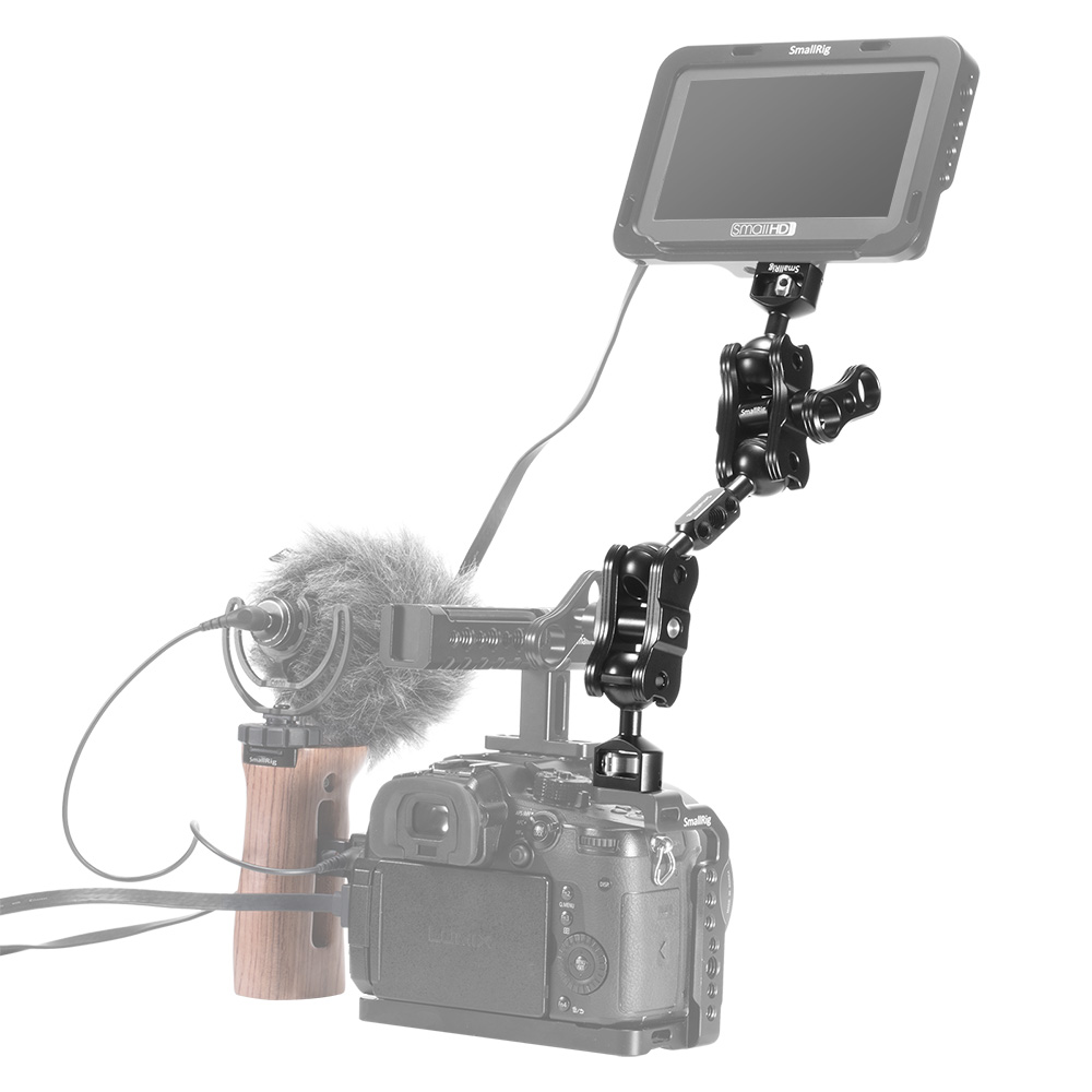 SmallRig Ball Head Magic Arm Kit (1/4" Head x 2) 2109B - 3