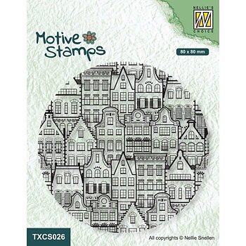 Motive Clear Stamps Dancing Houses 