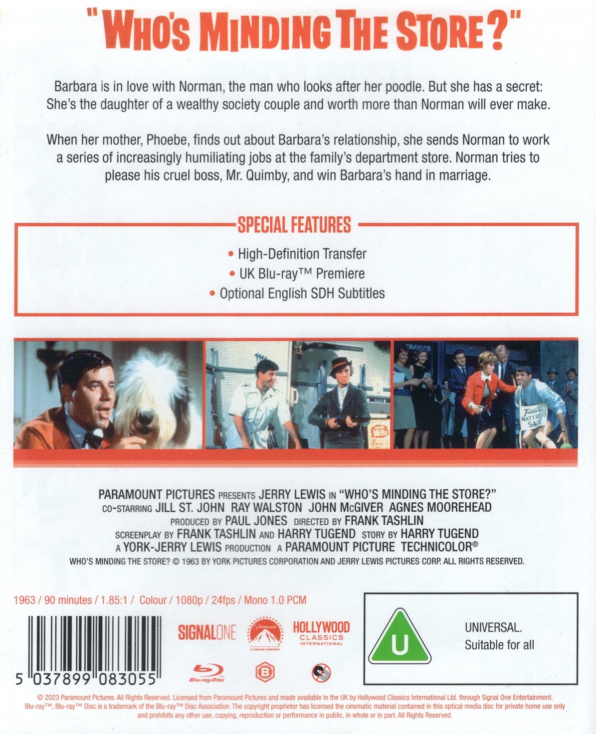 Who's Minding the Store? (ej svensk text) (Blu-ray) - 2