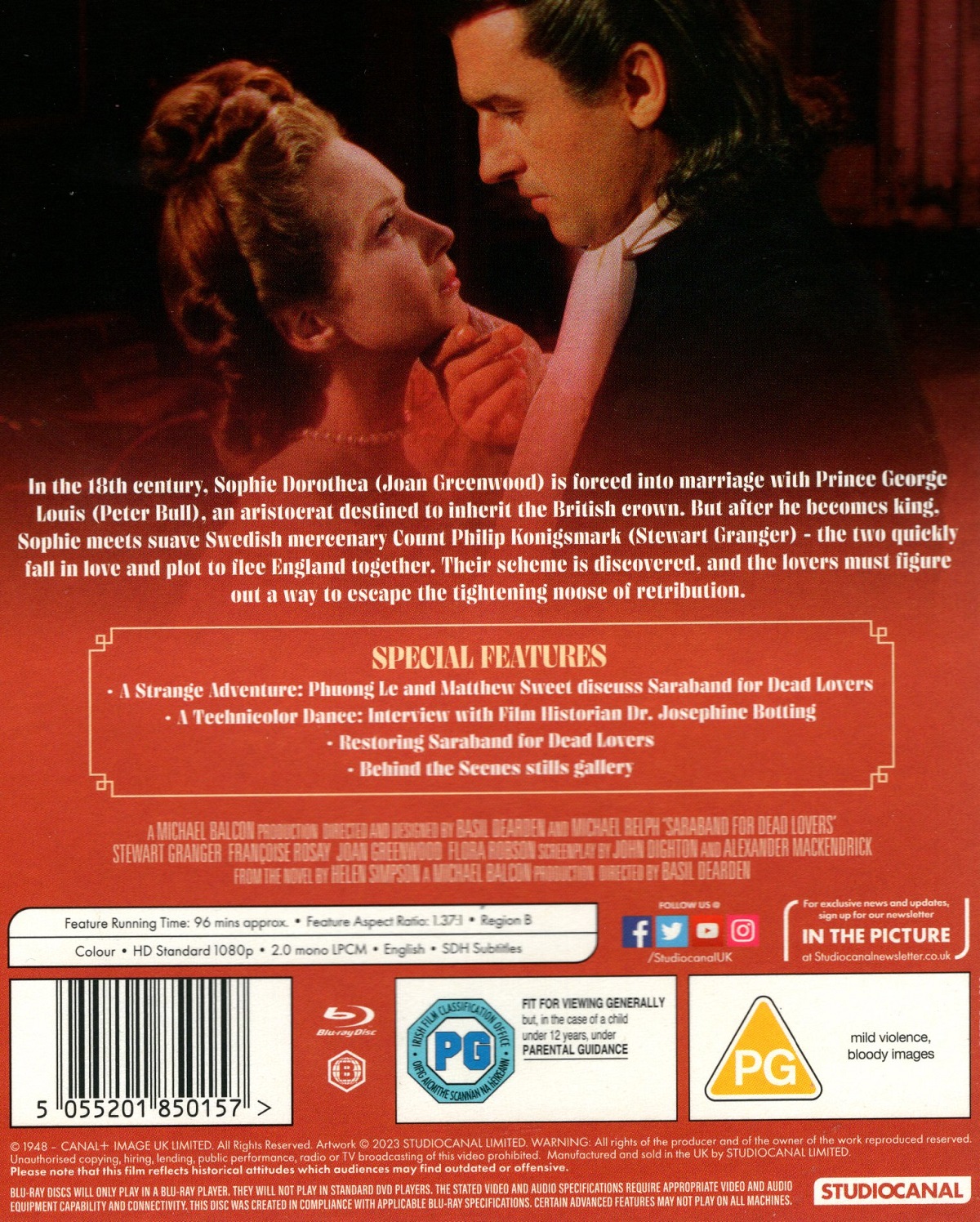 Saraband For Dead Lovers (ej svensk text) (Blu-ray) - 2
