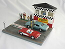 Diorama Burn-Out City   1:43  ERTL