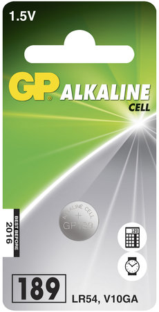 Knappcellsbatteri 1,5V LR54 Alkaline 1st