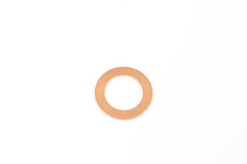 Kopparbricka, 10,4mm x  15,8mm