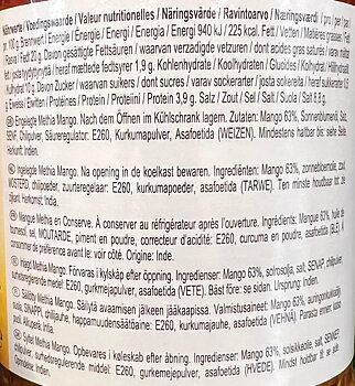 Ashoka Mango Pickle Mild 500g