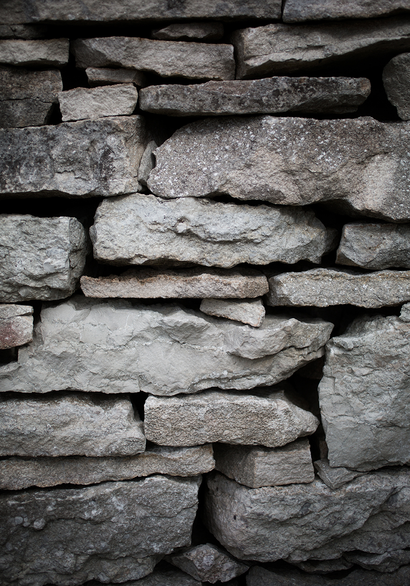 Limestone Wall - Limestone Wall - Fårö - Poster 30x40 cm - Photo Art - 2