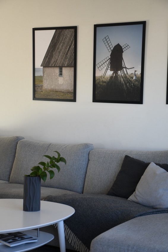 Väderkvarn Öland - Poster 50x70 cm - Fotokonst - 3