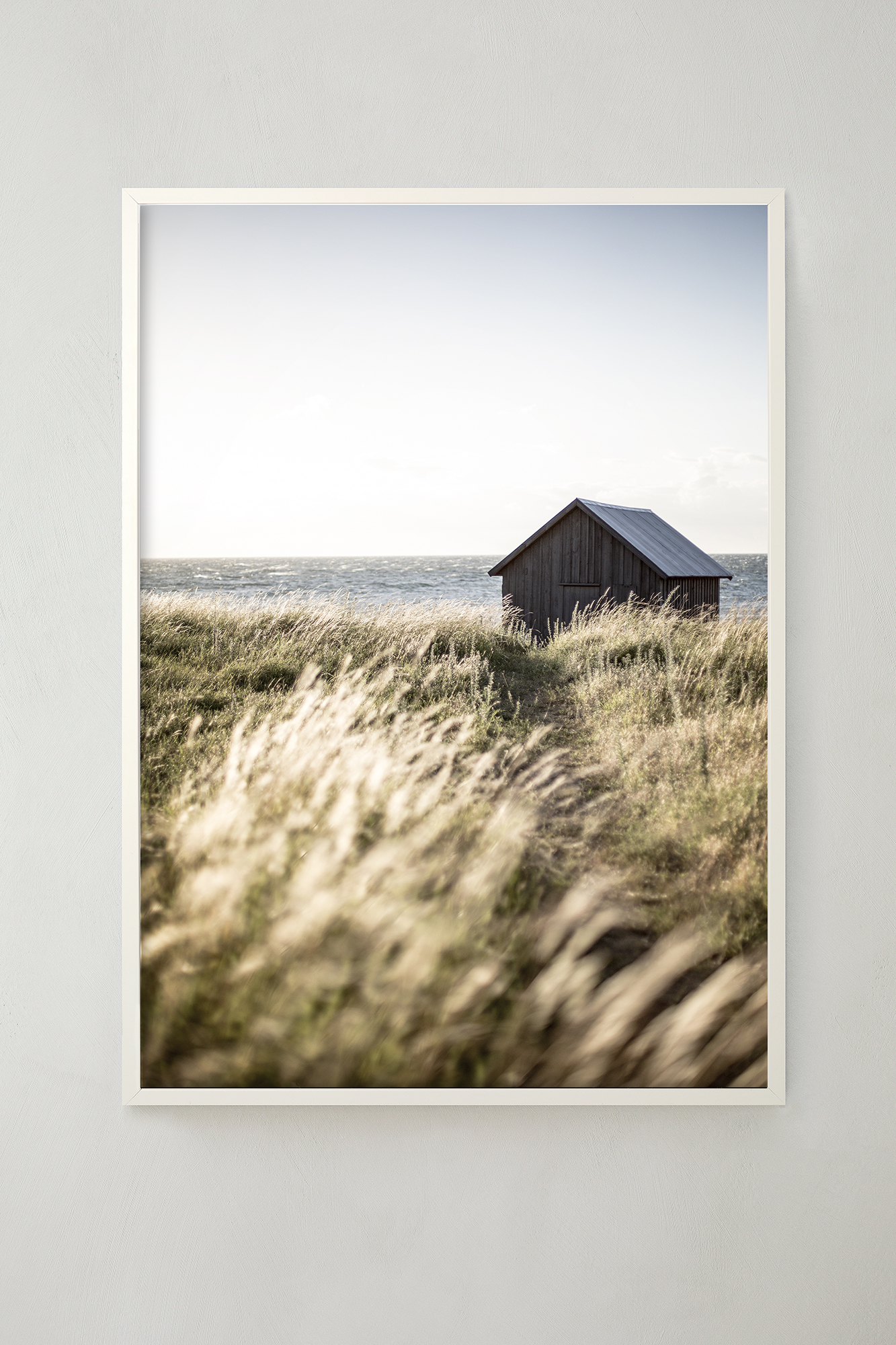 Lada - Fiskestuga - Båthus - Poster 30x40 cm - Fotokonst - 2