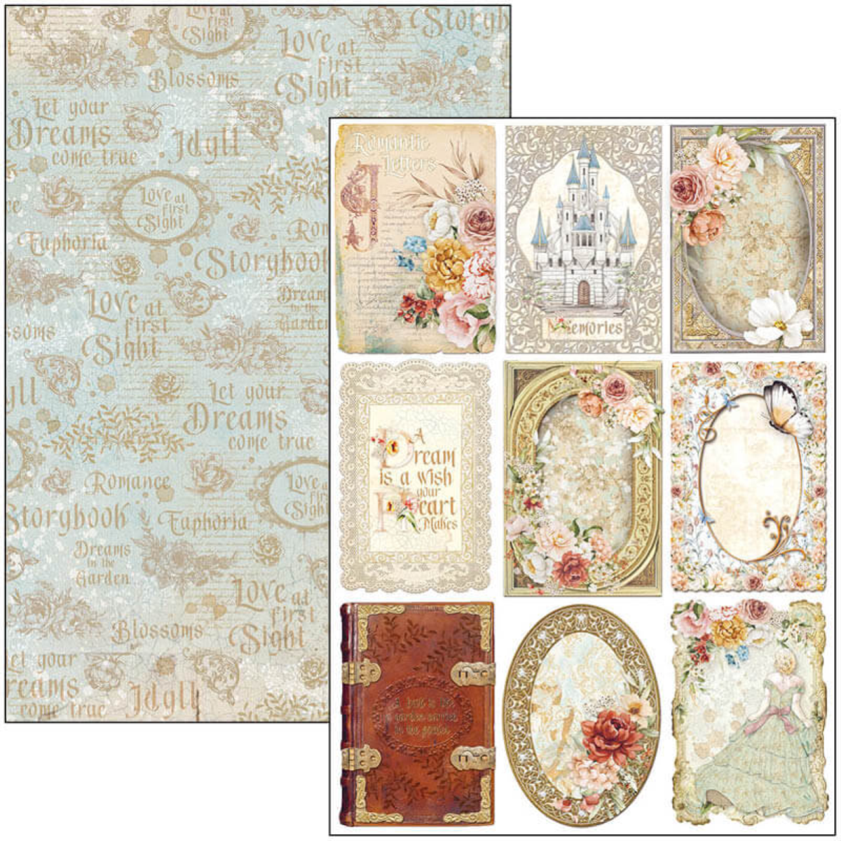 Ciao Bella -REIGN OF GRACE  - Paper Pad A4 9 dubbelsidiga ark - 6