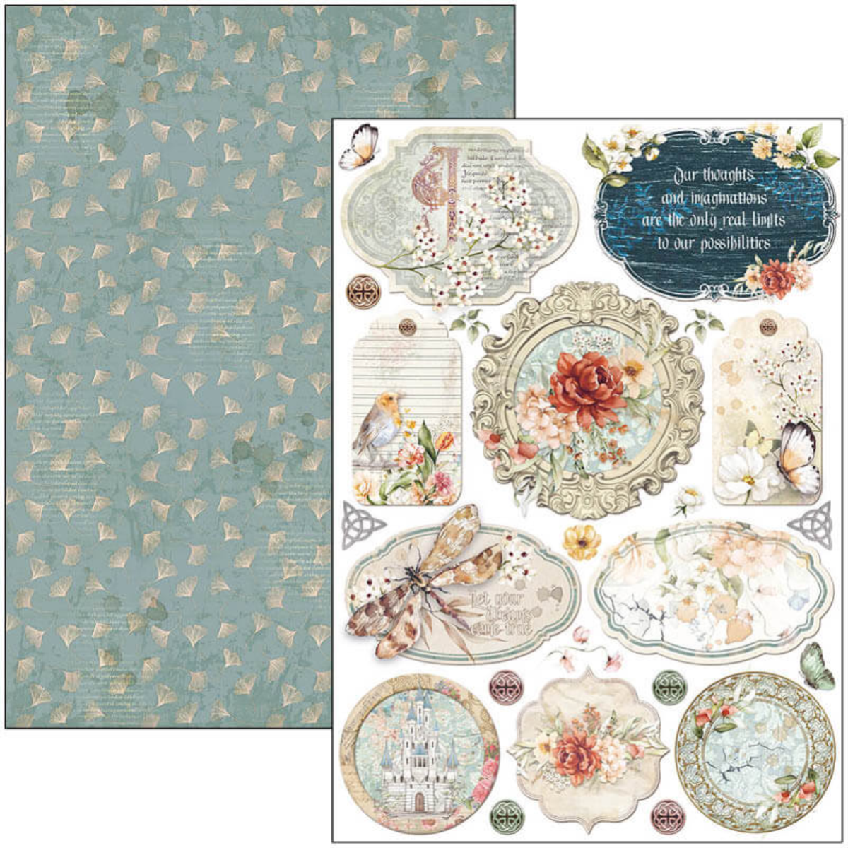 Ciao Bella -REIGN OF GRACE  - Paper Pad A4 9 dubbelsidiga ark - 5
