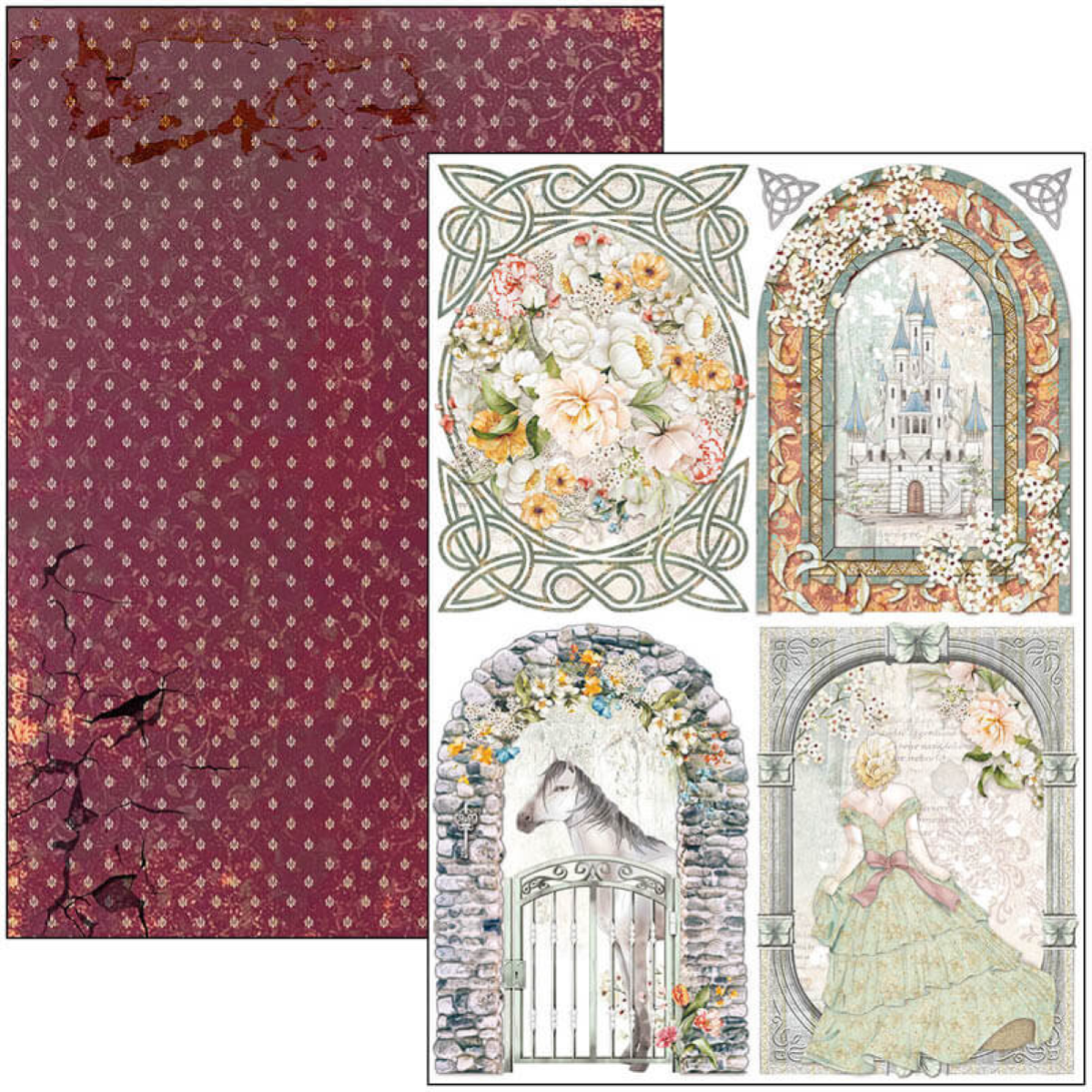 Ciao Bella -REIGN OF GRACE  - Paper Pad A4 9 dubbelsidiga ark - 7